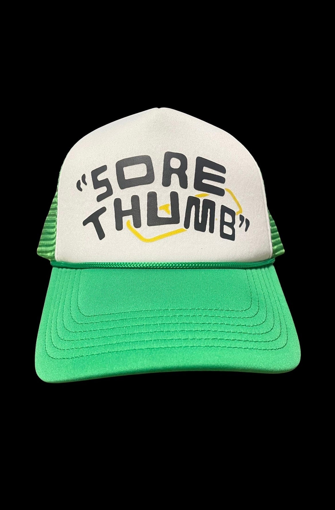 Kelly Green Sorethumb Trucker Hat